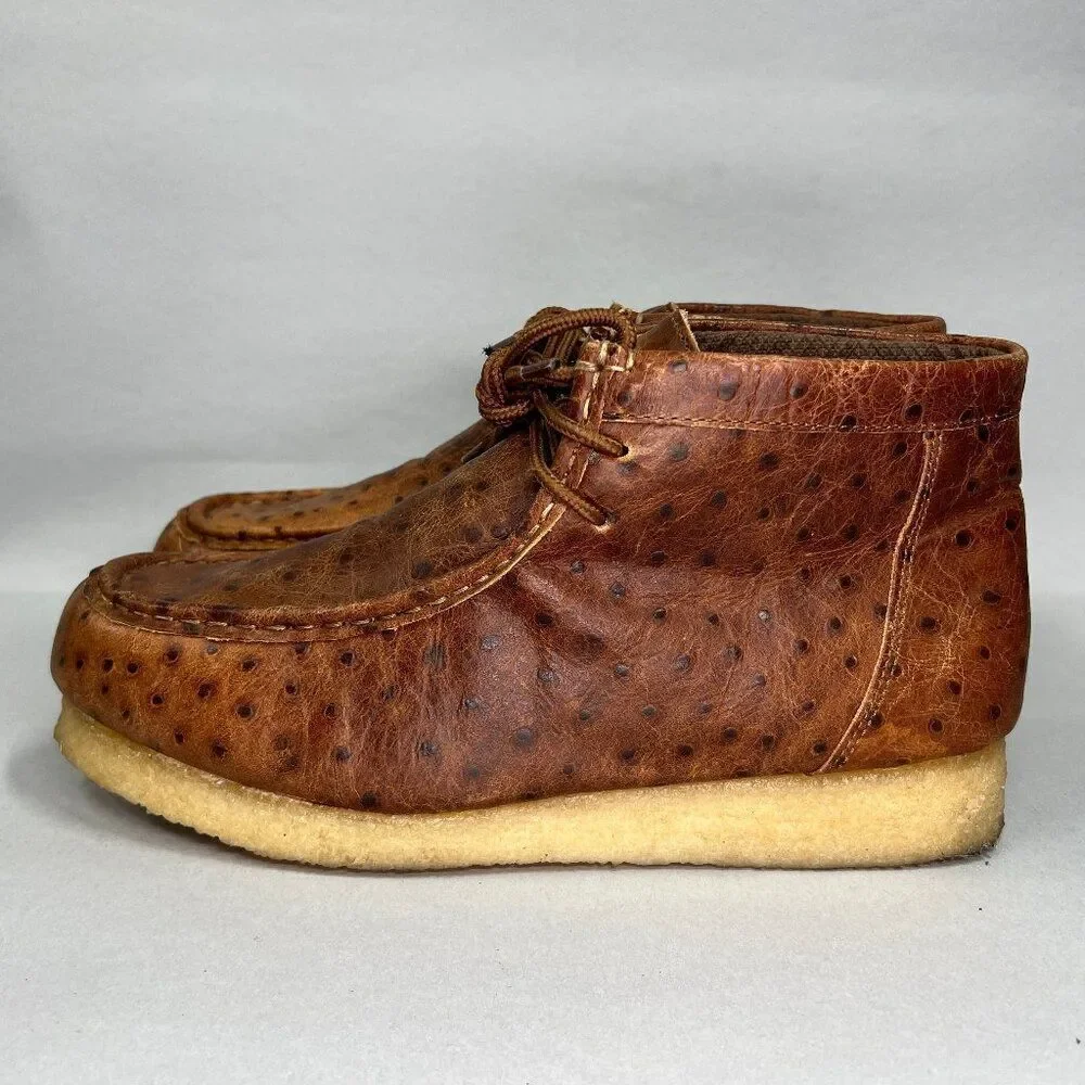Roper Performance Men's Size 9 Brown Leather Gum Sole Chukka‎ Boots